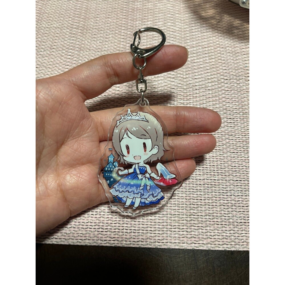 You Watanabe Love Live Aquors Keychain Cinderella